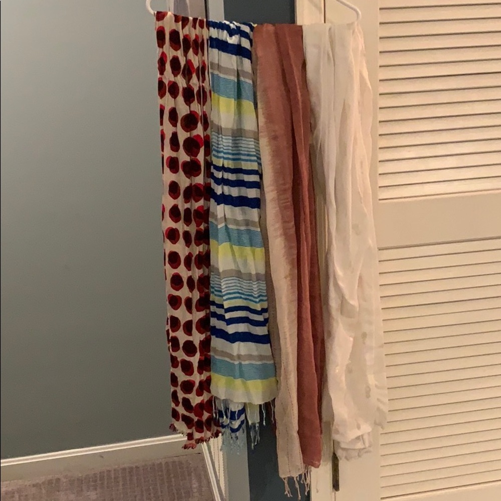 Four scarves